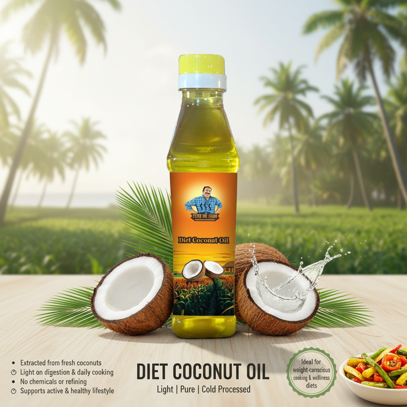 Diet Coconut Oil (Cold Pressed)