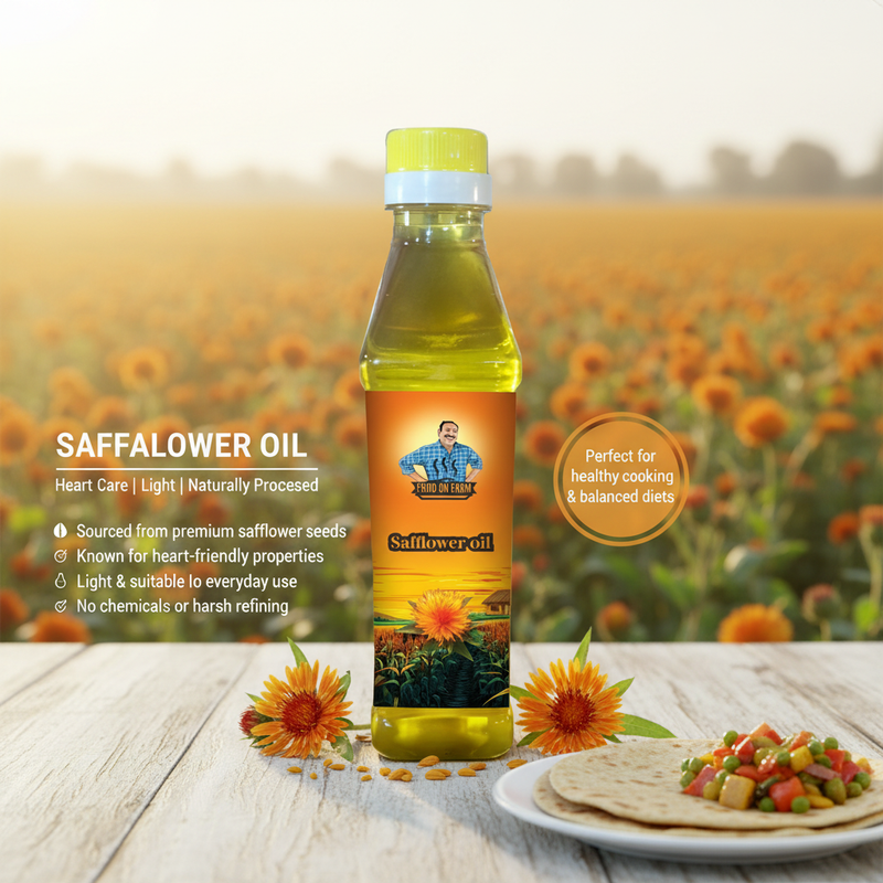 Safflower Oil (Cold Pressed)