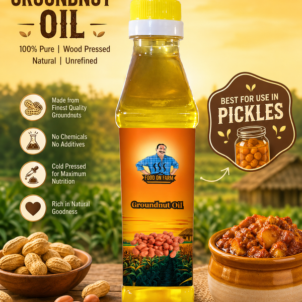 Groundnut Oil (Cold Pressed)