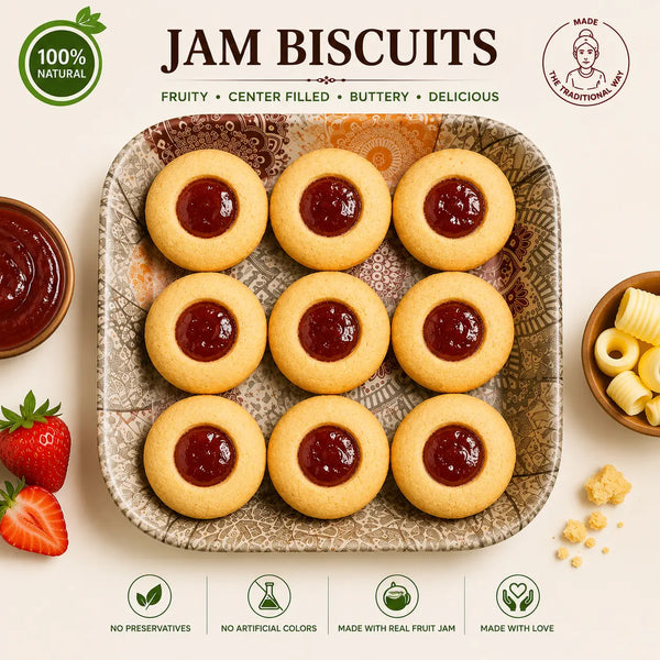 Jam Biscuits