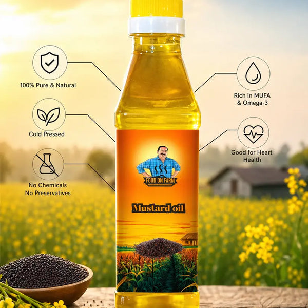 Mustard Oil (Cold Pressed)